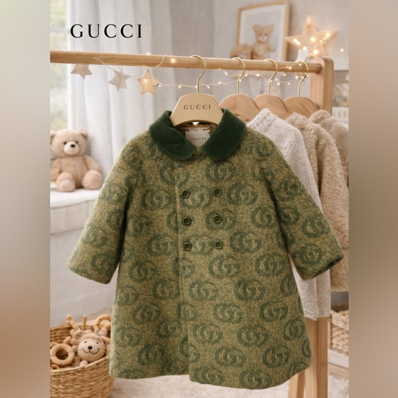 Gucci Other - Gucci Baby Girl Coat 3-6M